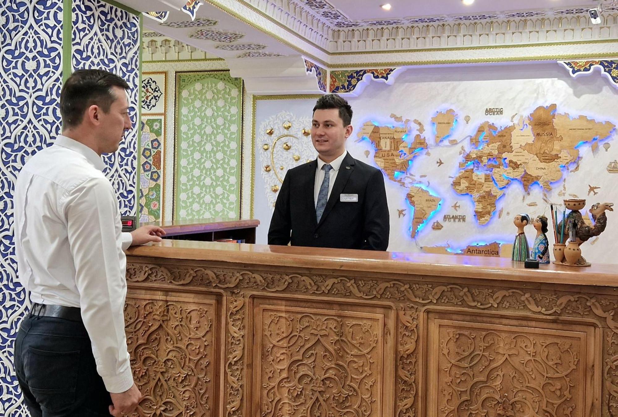Emirhan Hotel Samarkand Eksteriør billede